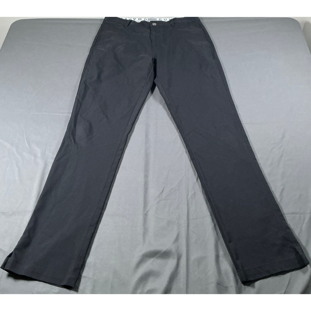 Puma Golf Jackpot Five-Pocket Pants Mens 32x34 Black Performance 578181-01